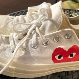 Converse Comme des Garcons - Size:  Men's 7 | Women's 9
